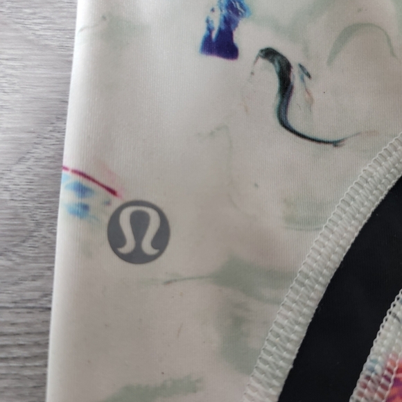 Lululemon Run Inspired Crop II Leggings 4 Pigment Wave Full On Luxtreme Athletic - Picture 11 of 11